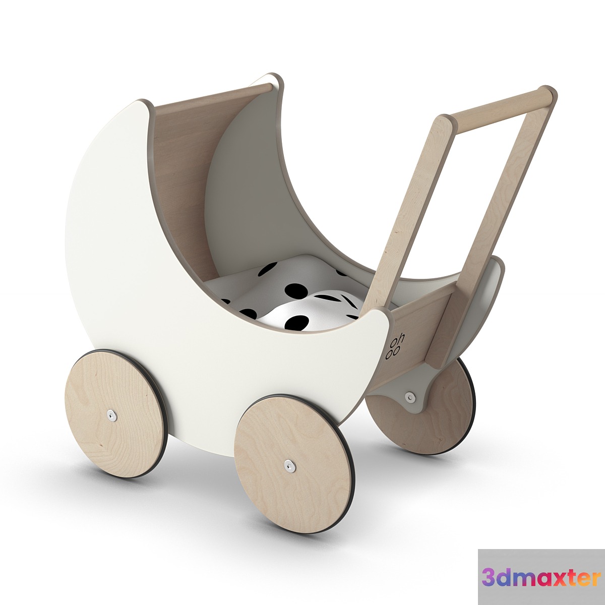 Ooh Noo Toy Pram 3D Max