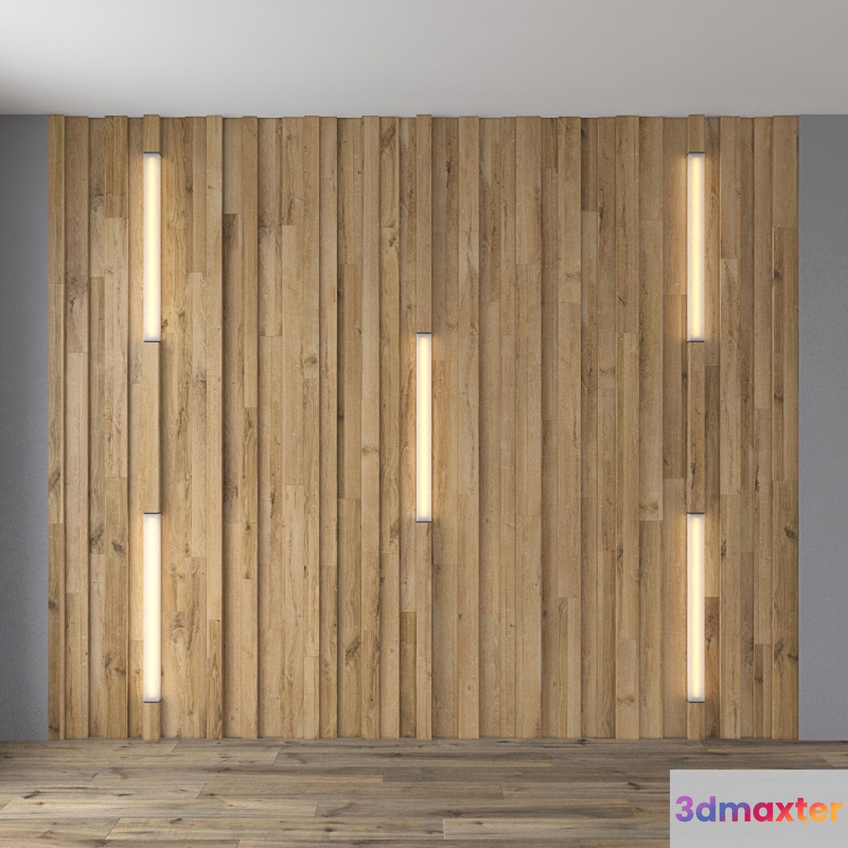 Wall panel 08 3D Max