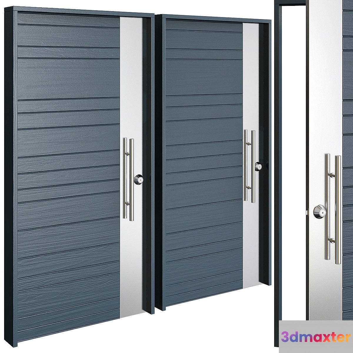 Porte Contemporaine Alpha 3D Max