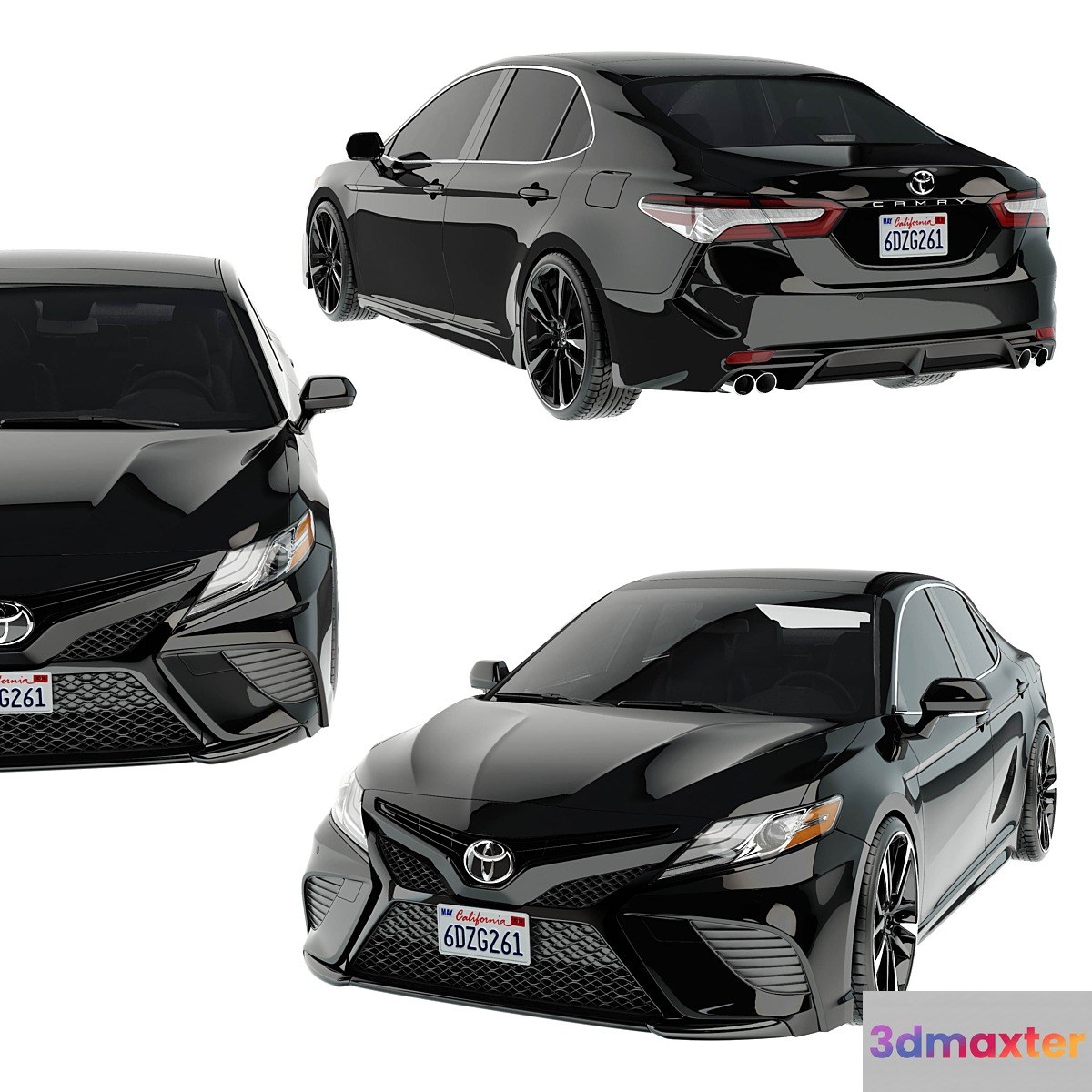 Toyota camry 3D Max