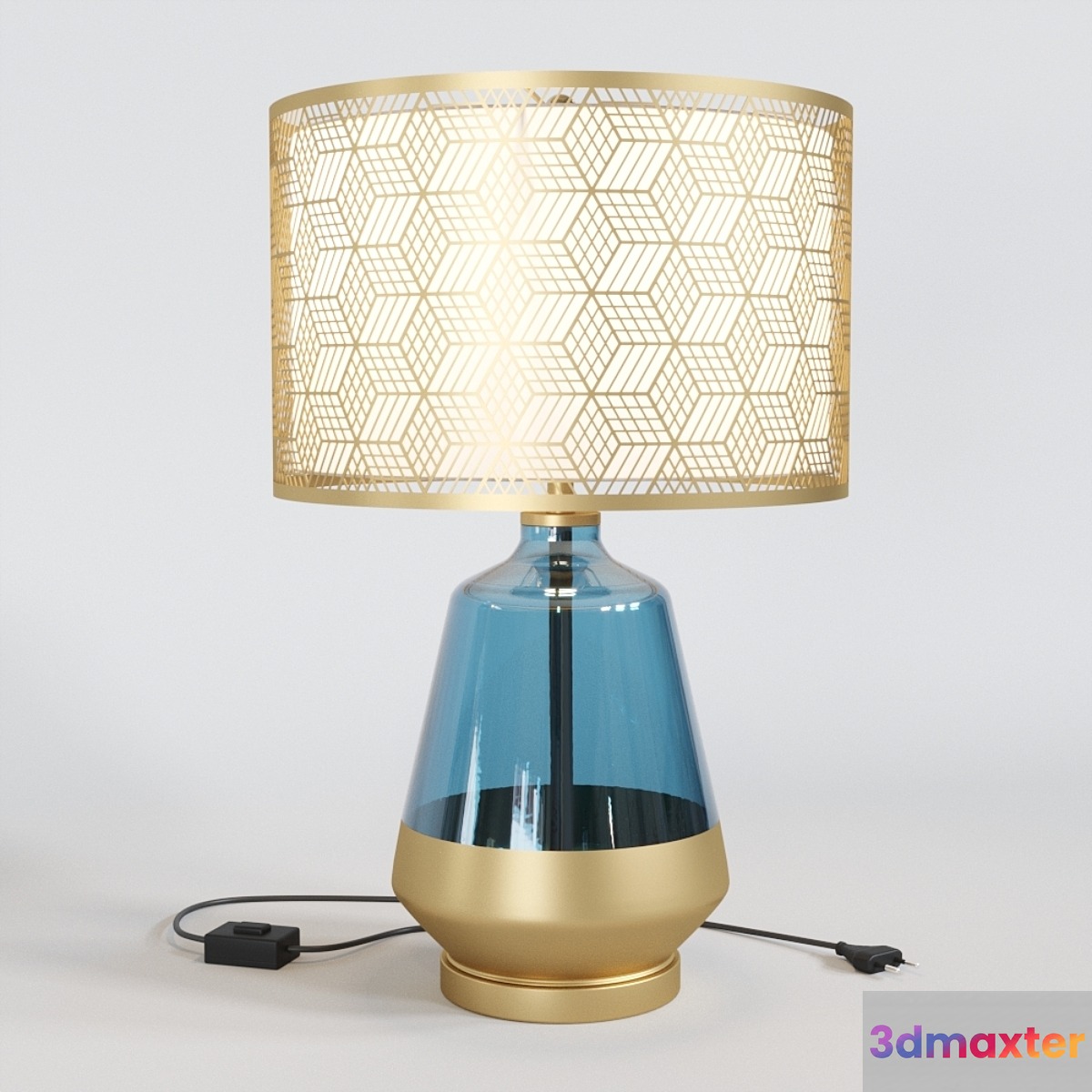 Table lamp Alladin Romatti 3D Max