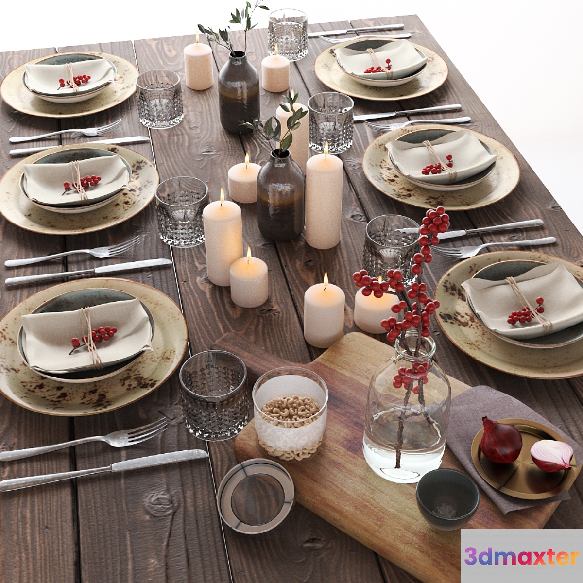 Steelite craft dinnerware 3D Max