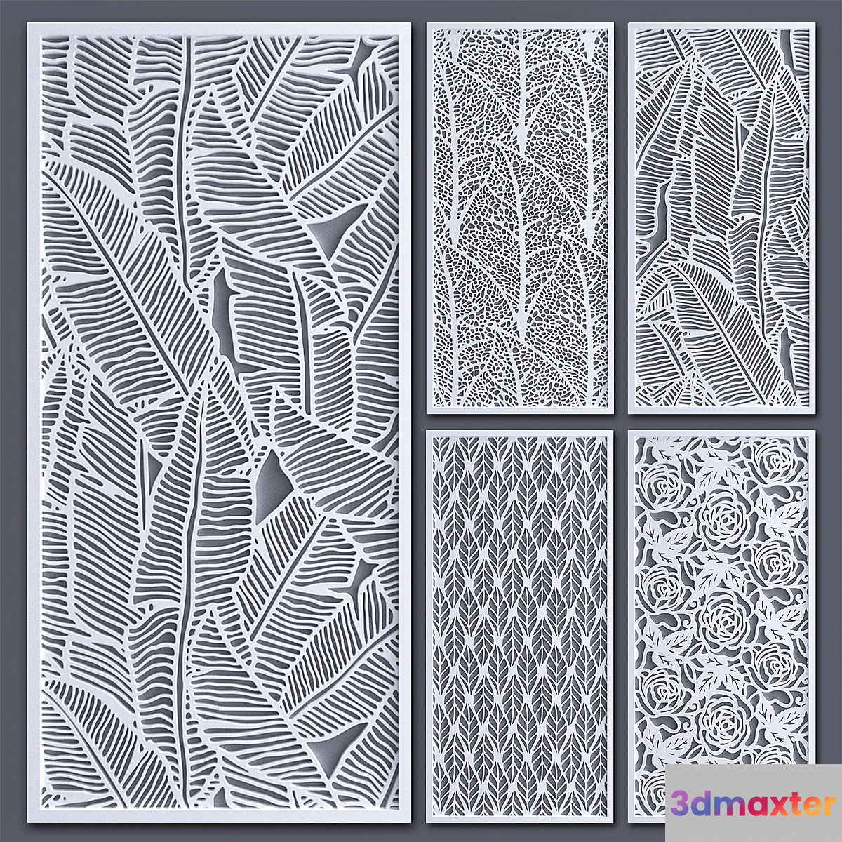 Decorative partition 3D Max