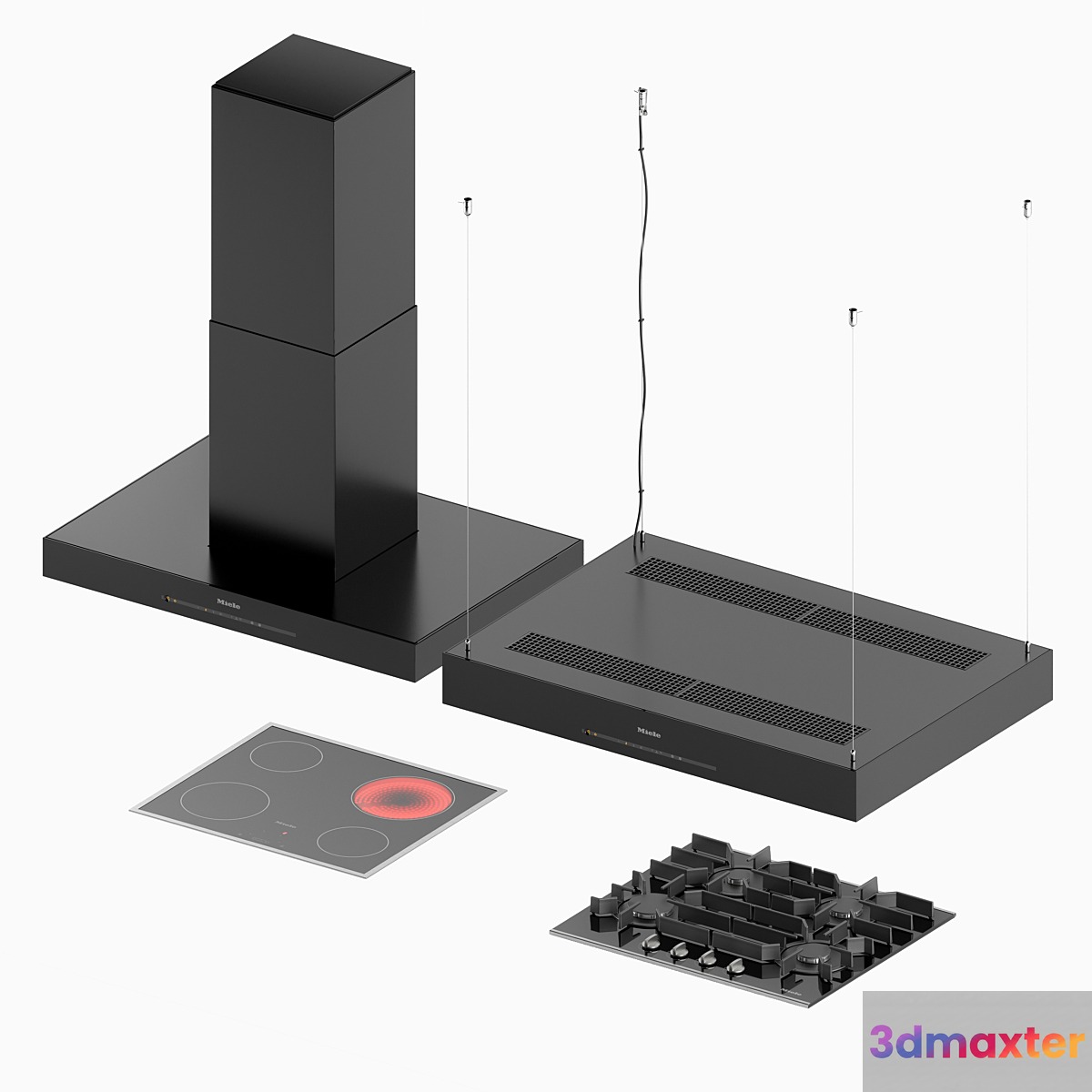 Kitchen appliances Miele 3D Max