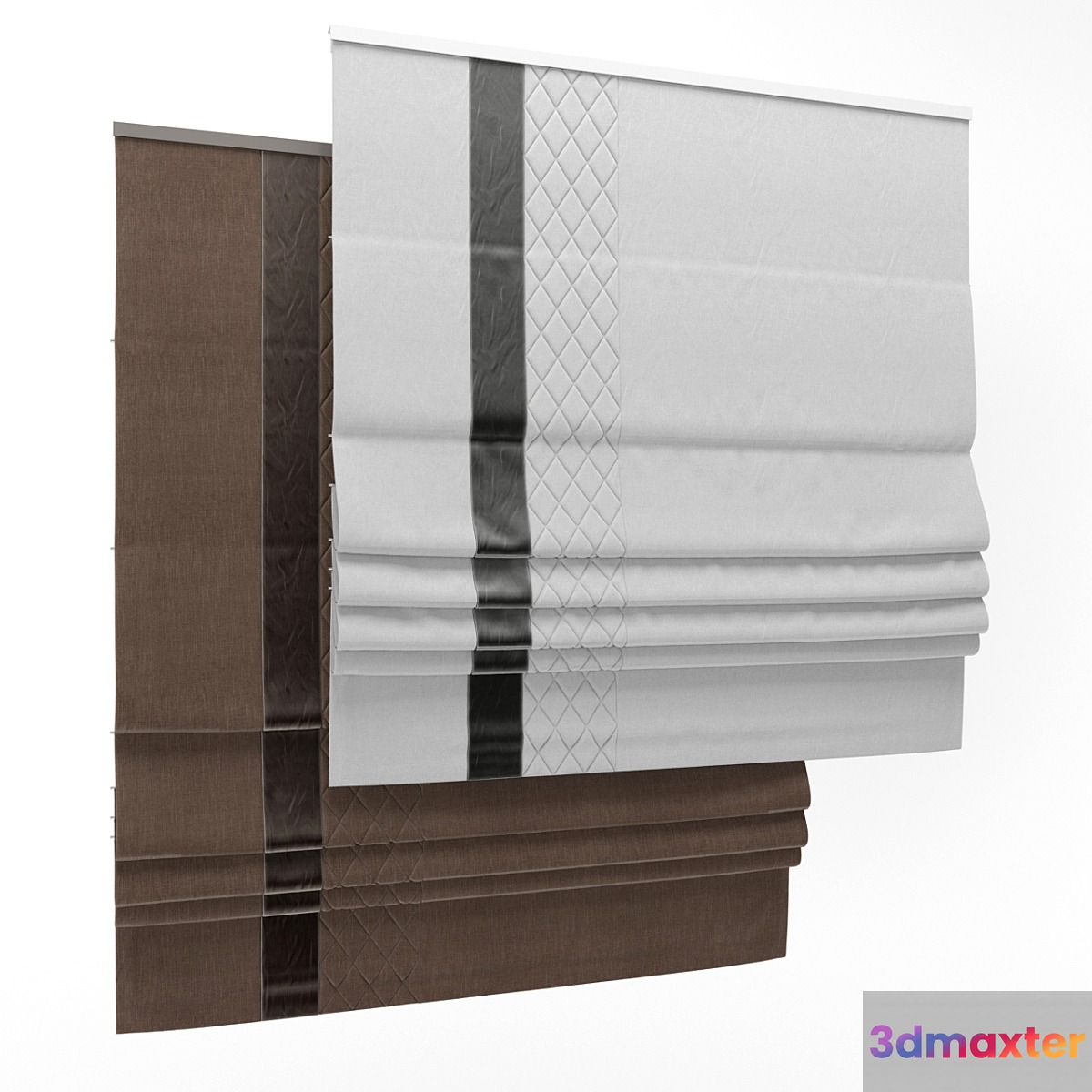 Roman Blind 60 3D Max