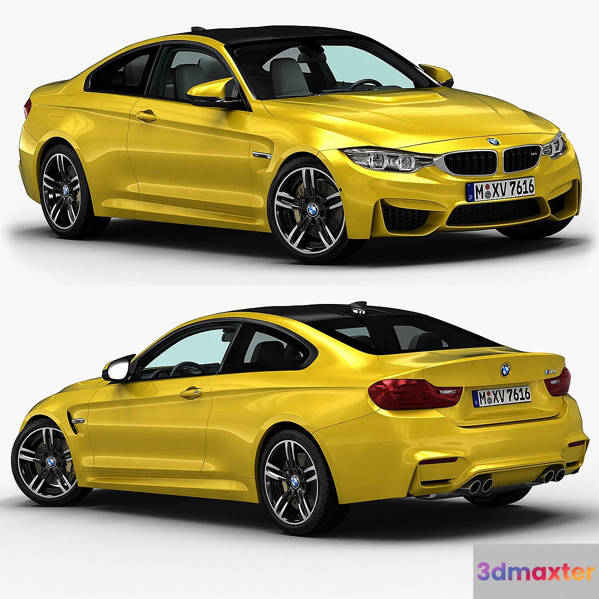 BMW M4 3D Max