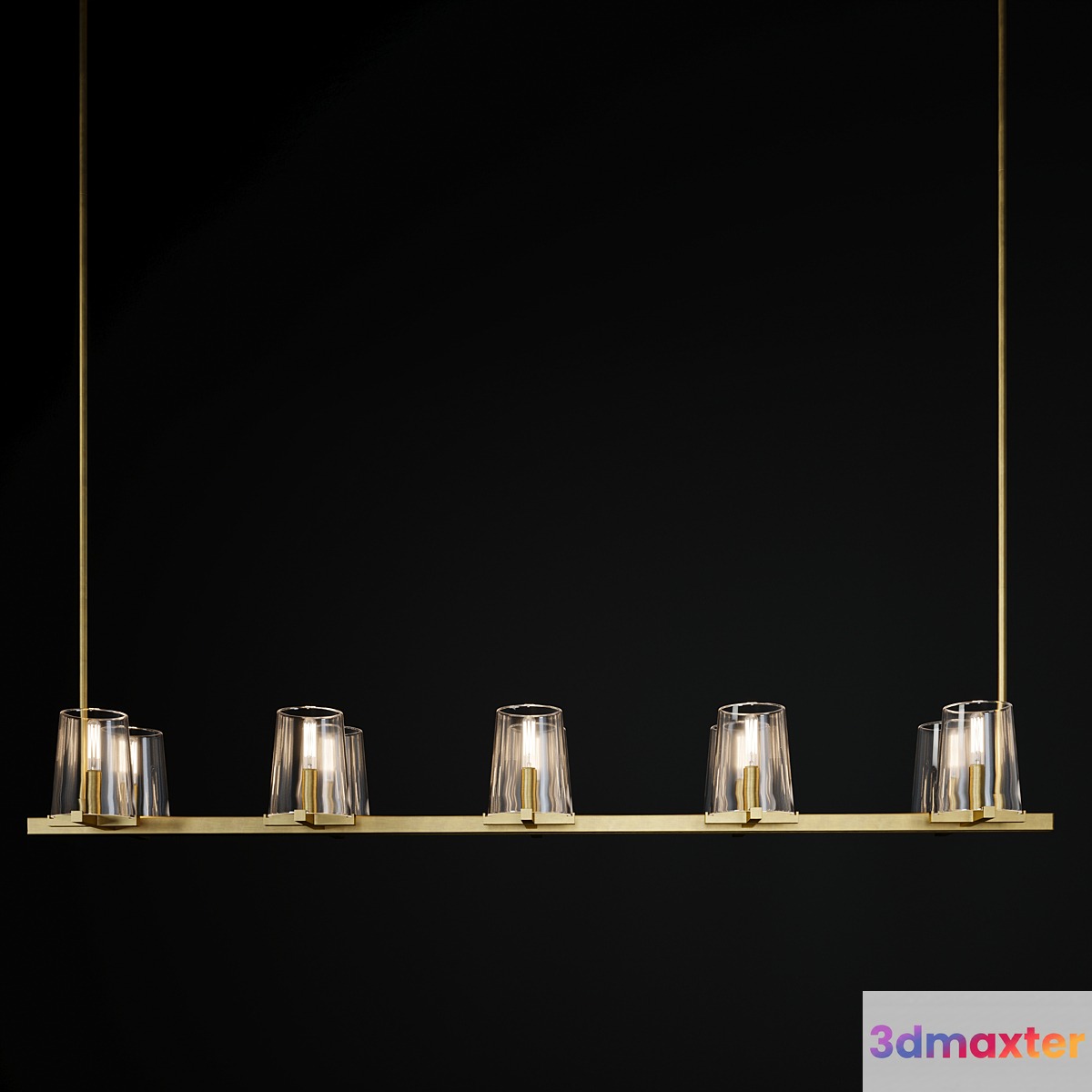 PAUILLAC LINEAR CHANDELIER
