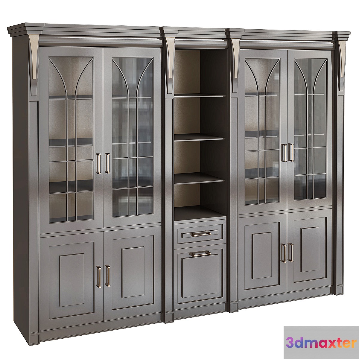 Bookcase CAPRI Minotti Collezioni 3D Max