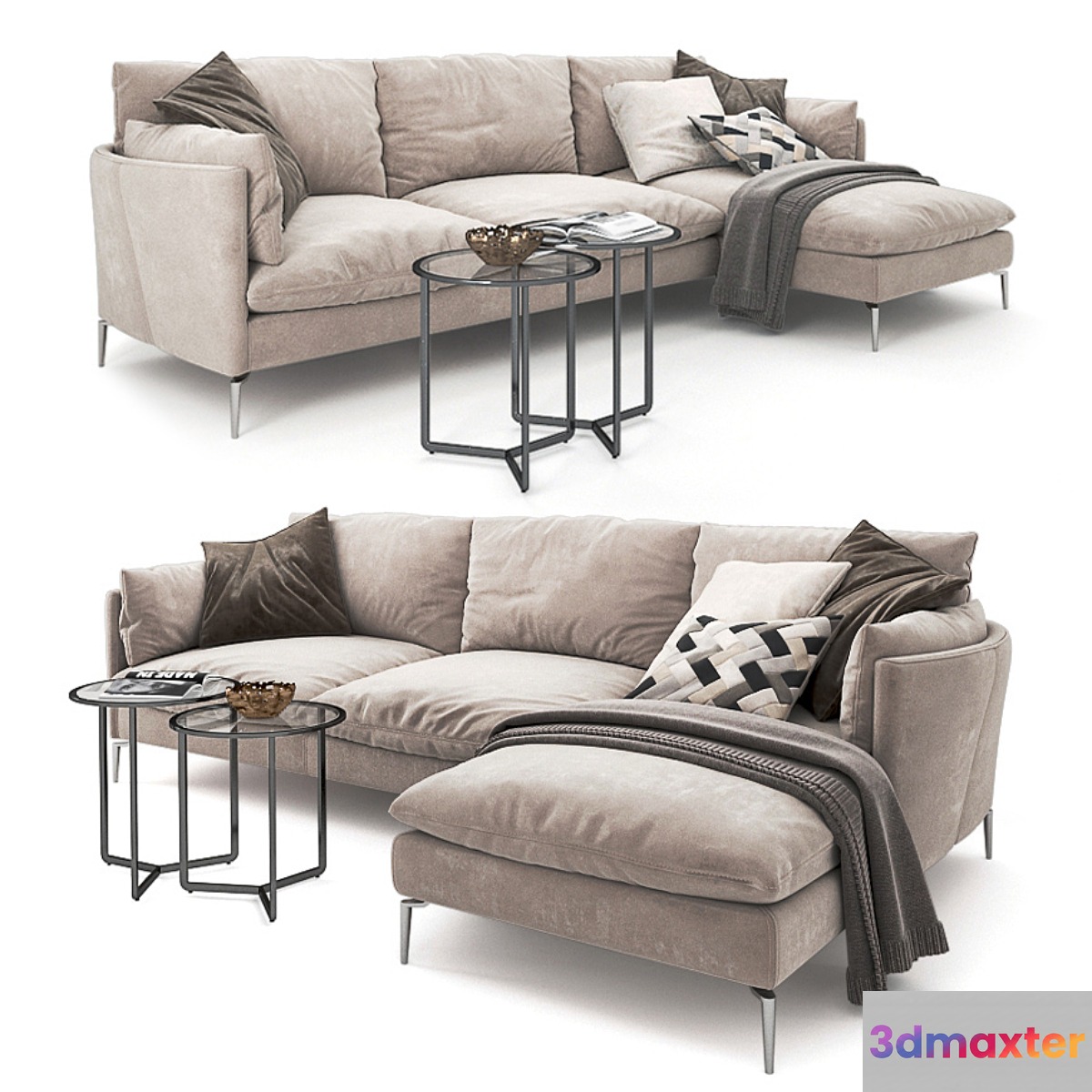 Sofa modular 1 MAYA Prianera 3D Max