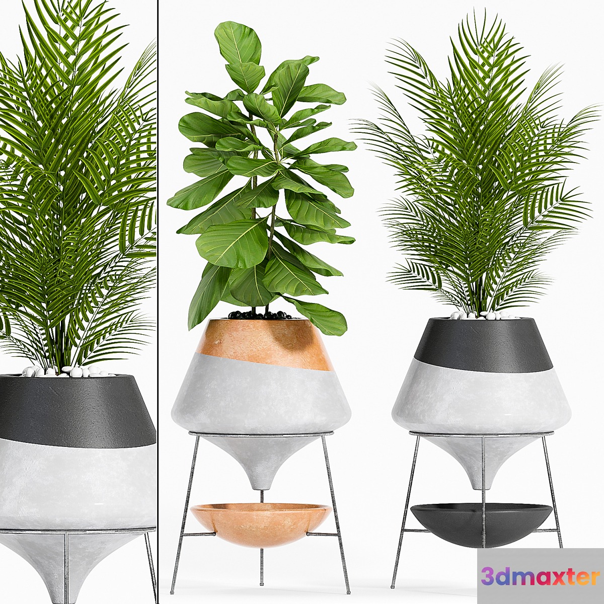 plant set-108 3D Max
