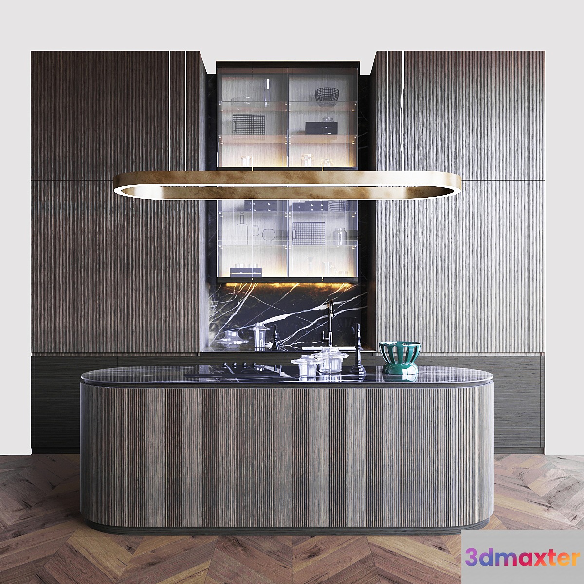 kitchen shake hege 3D Max