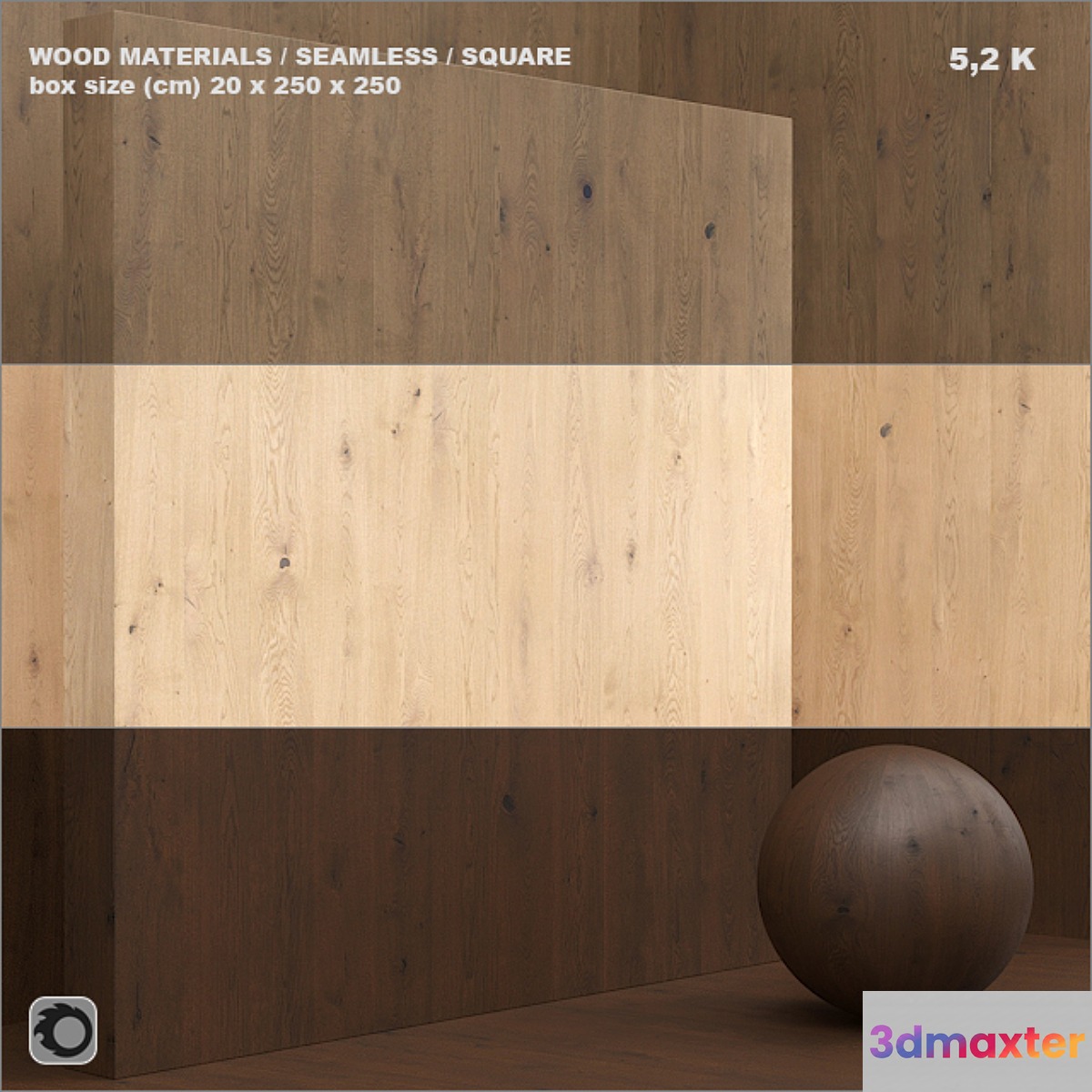 Material wood _ veneer (seamless) - set 40