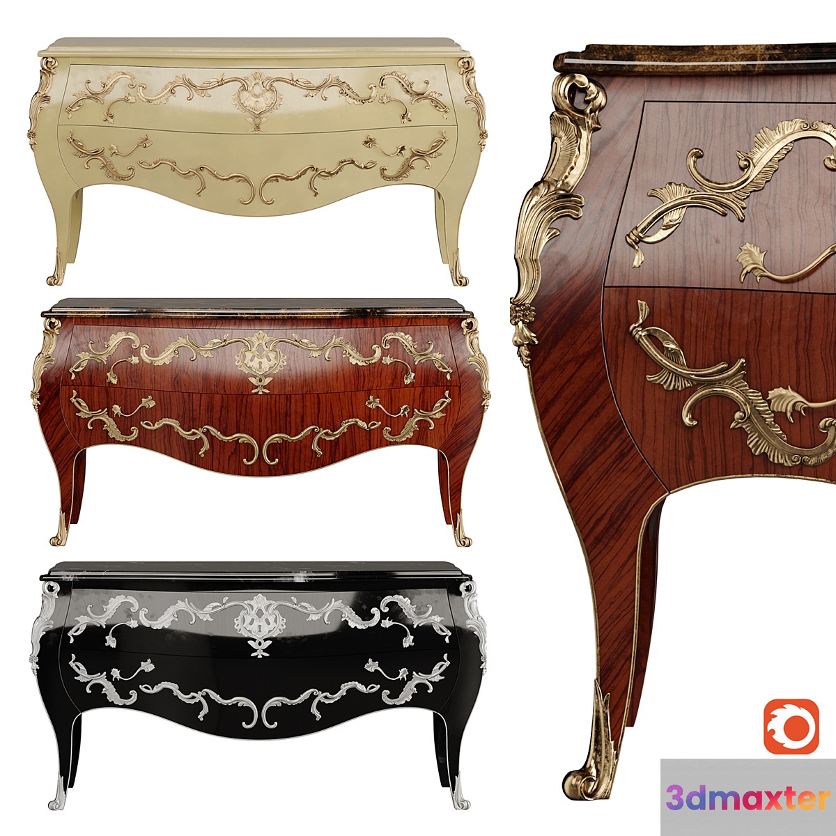 6706 - P_Commode 3D Max