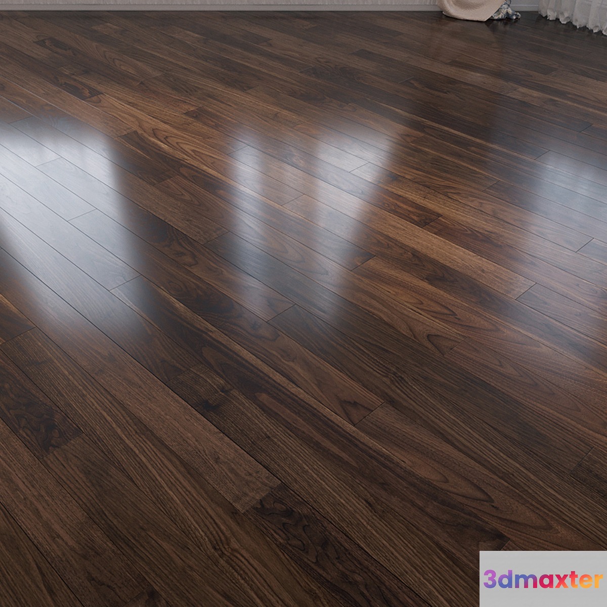 Coswick American Walnut Classic 3D Max
