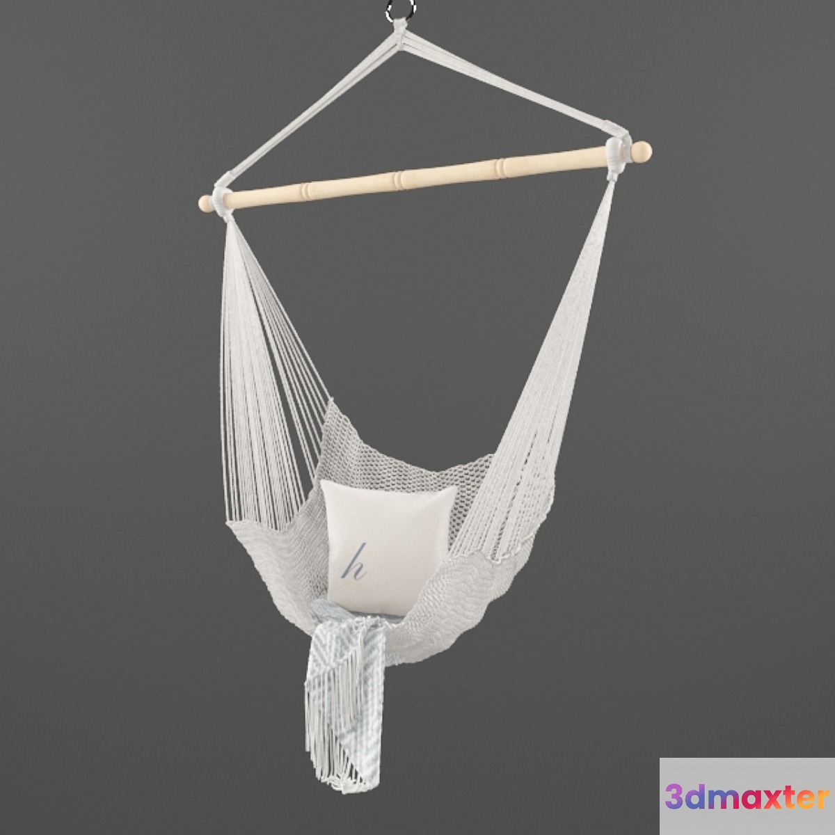 Hanging swing 3D Max