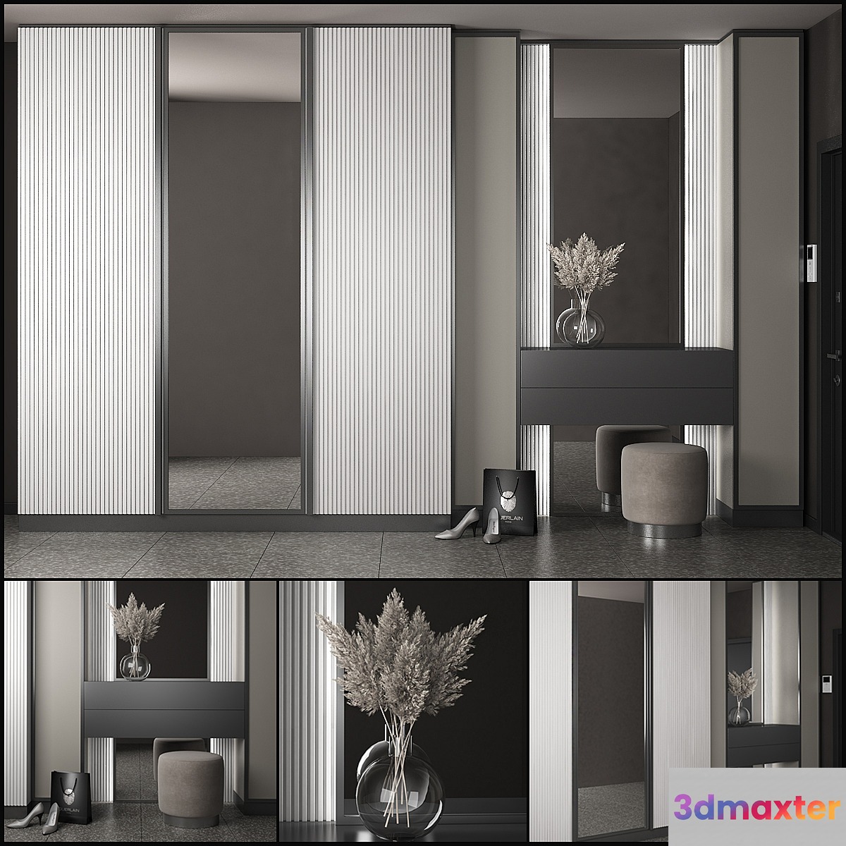 Furniture composition 40 3D Max