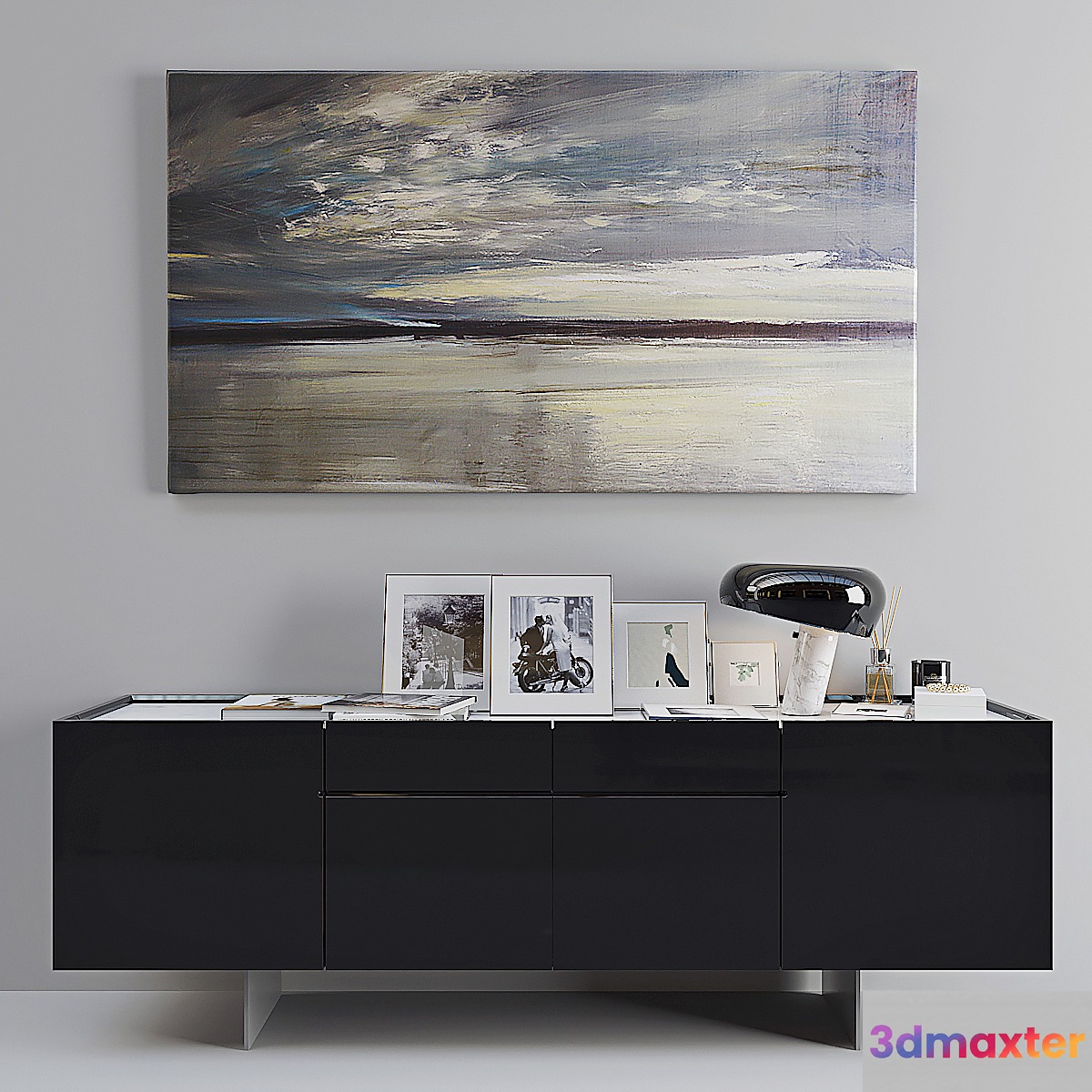 ALIVAR KUBIT SIDEBOARD 3D Max