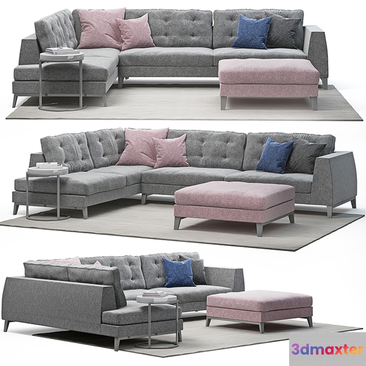 Time de pianca 3D Max