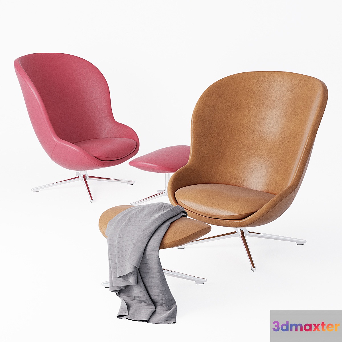 Normann Copenhagen Hyg Lounge Chair 3D Max
