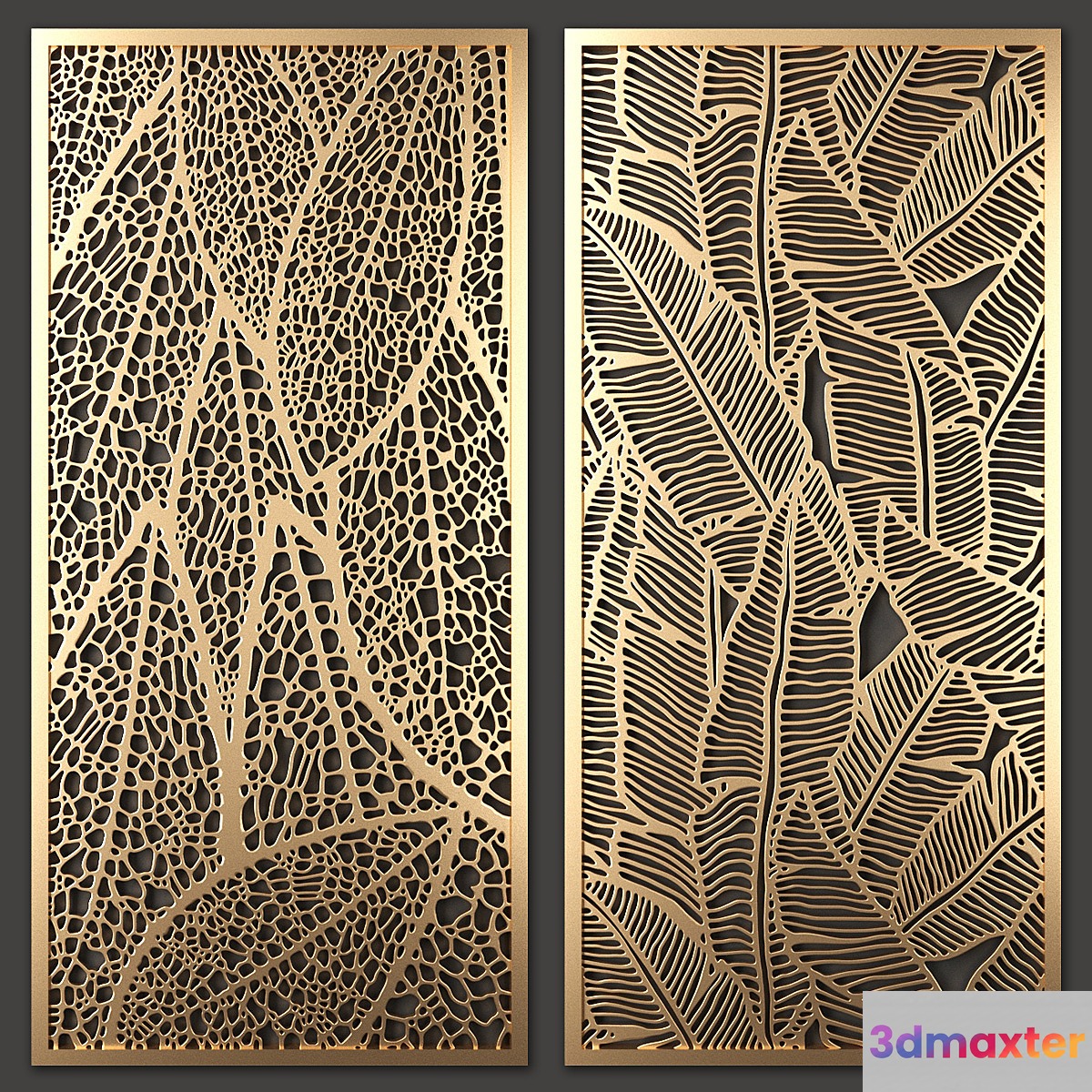 Decorative panel - No.8 3D Max