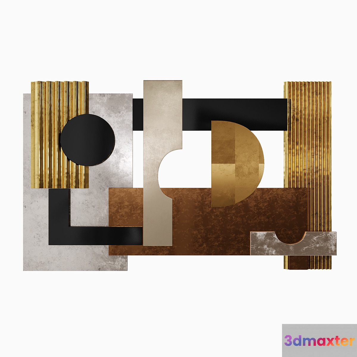 Panel wall ART-4431-PL 3D Max