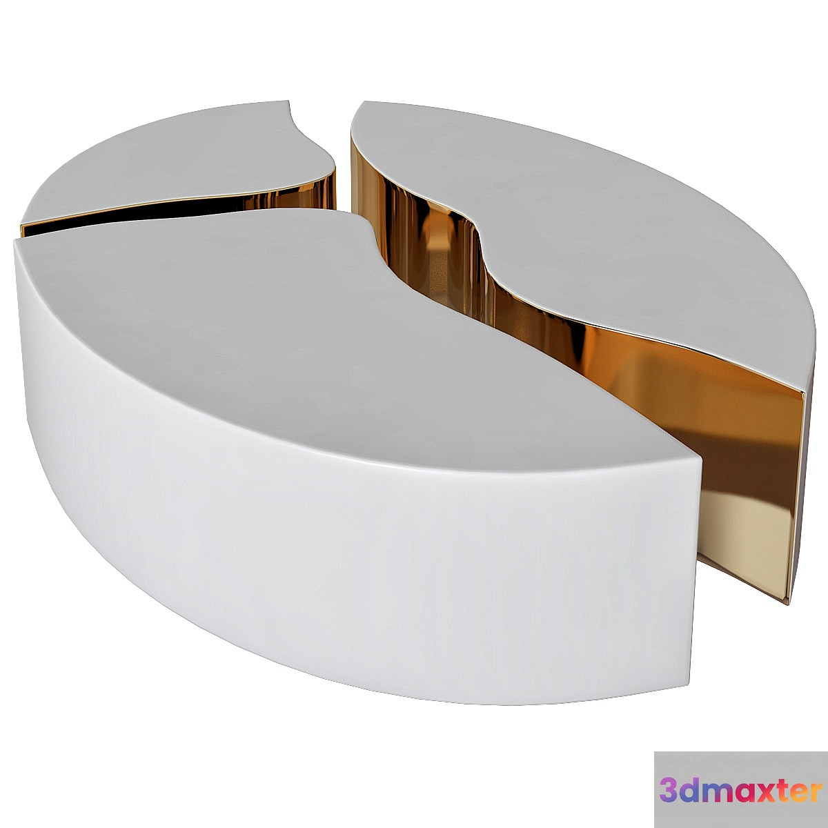 Coffee table Boca Do Lobo by Covet Lounge 3D Max
