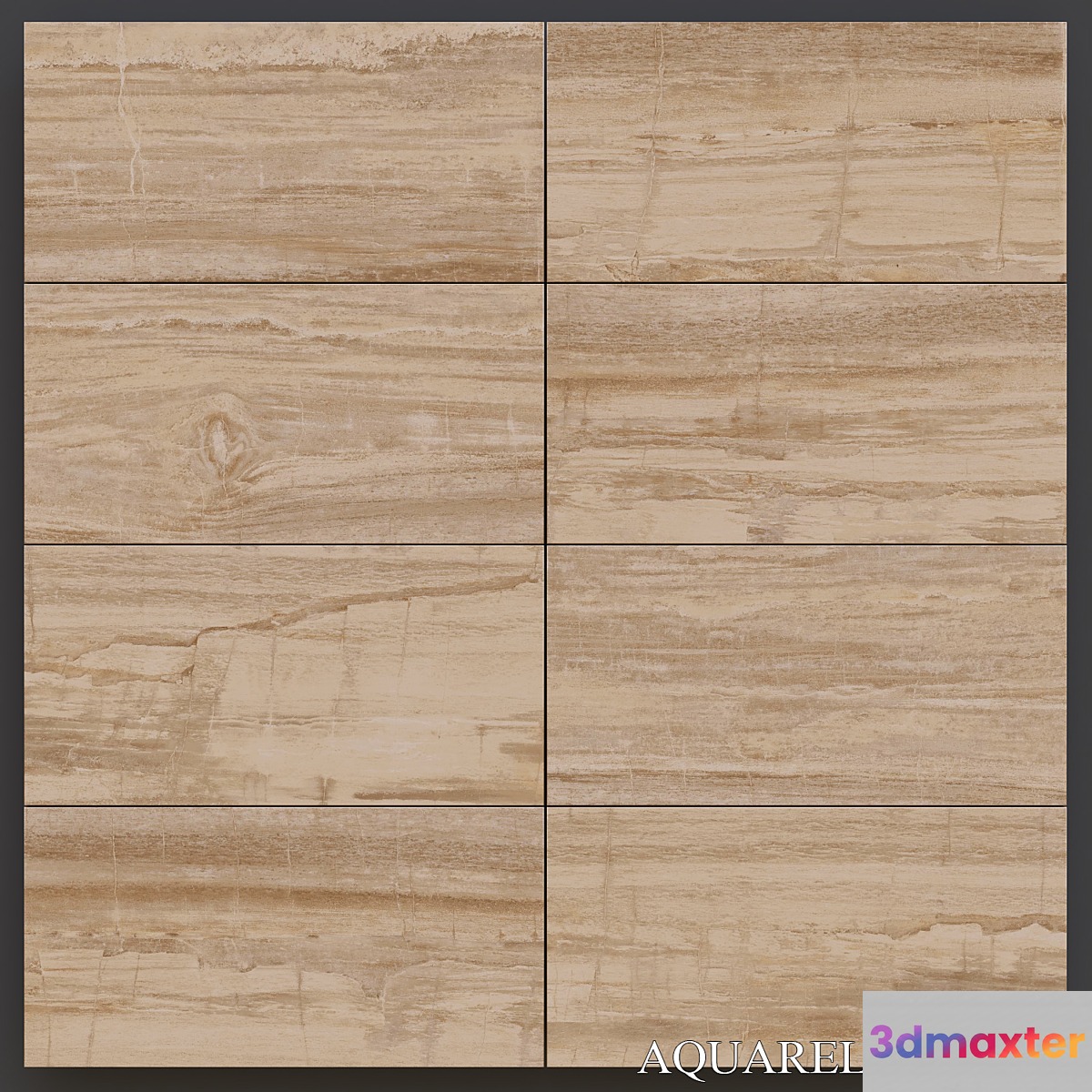 Fiore Aquarelle Beige 3D Max