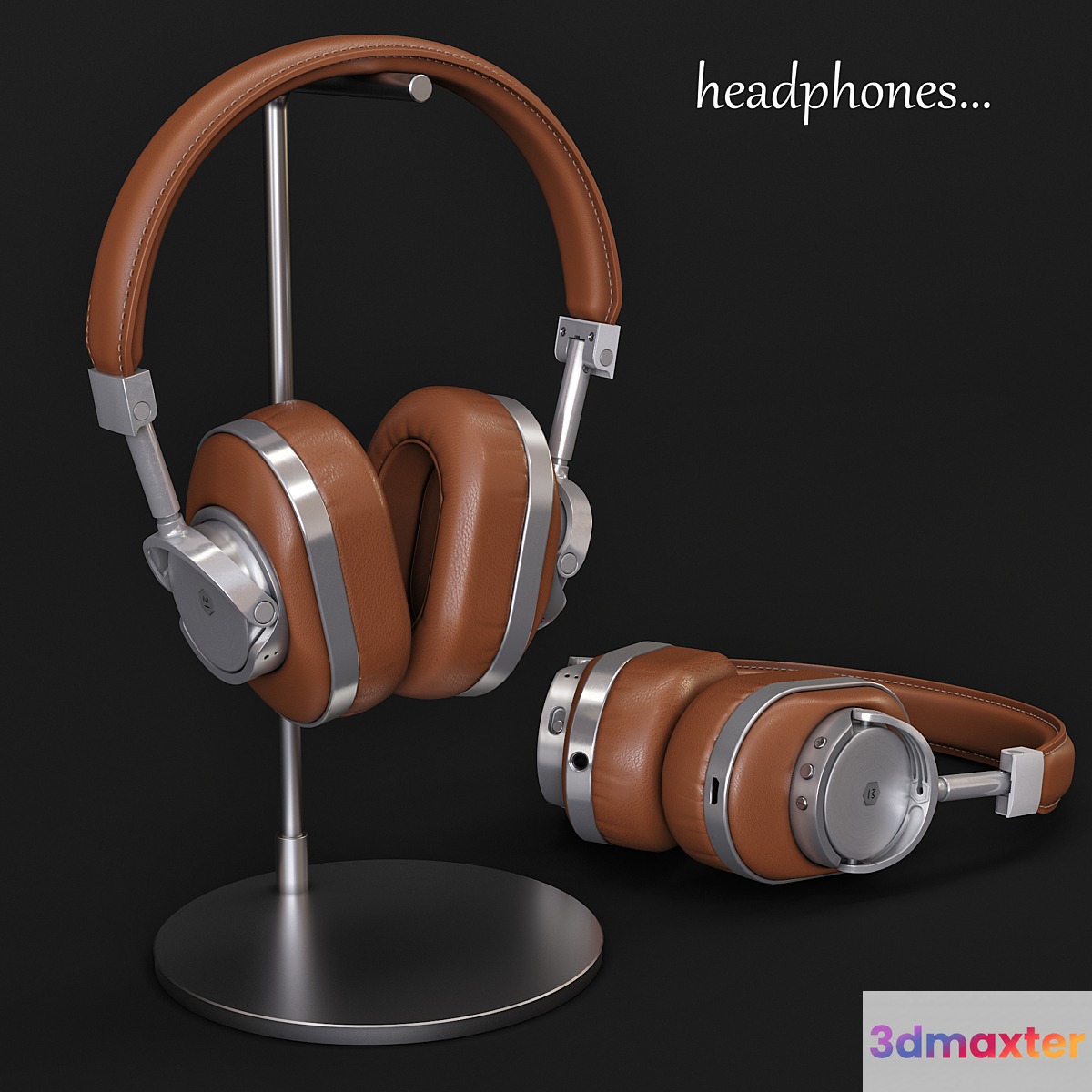 Headphones Master & Dynamic MW60S2 Brown _ Silver - No.2