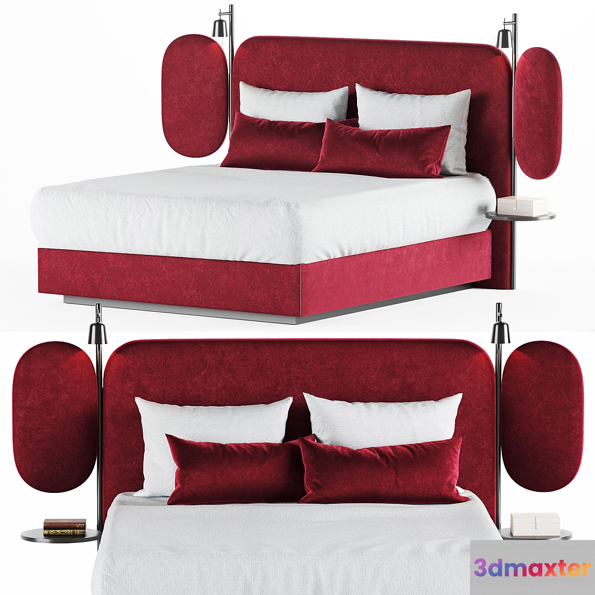 Wittman wings bed 3D Max