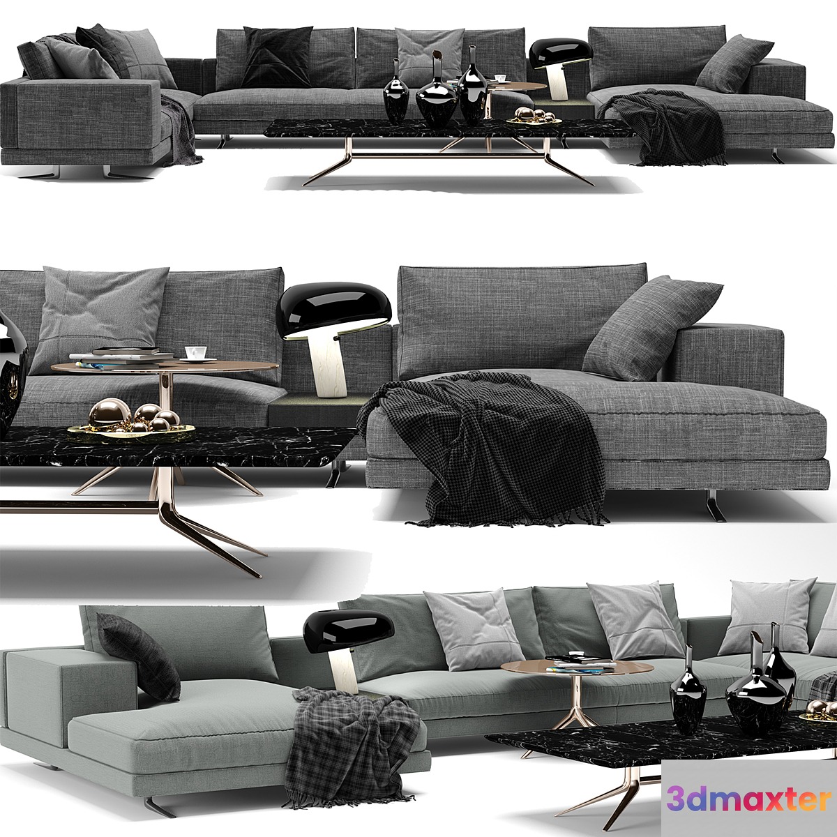 Mondrian_By_Poliform 3D Max