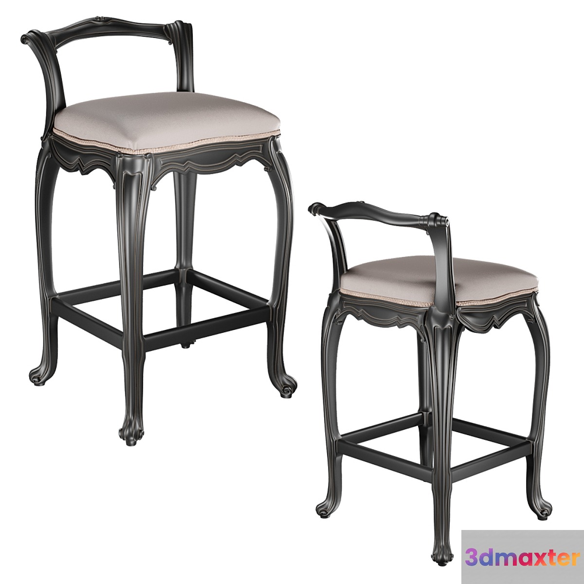 Chelini Art. 1268 Nero a 3D Max