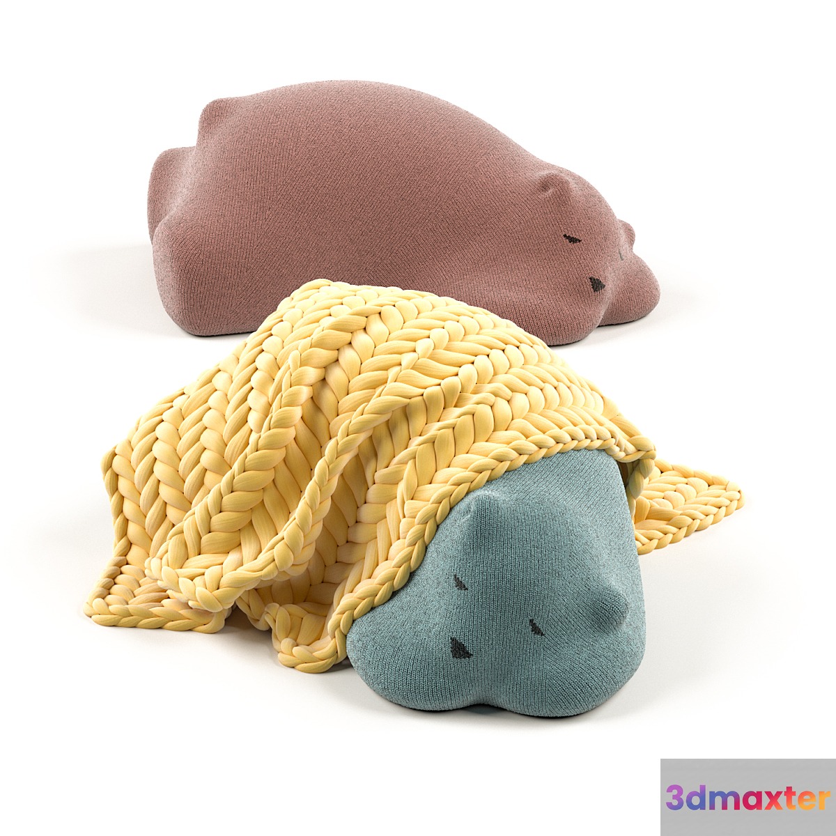 pouf Resting Bearge