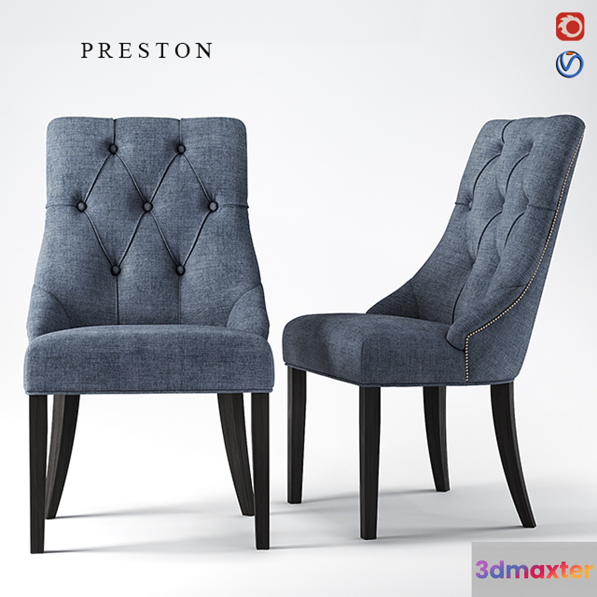 DANTONE Preston chair 3D Max