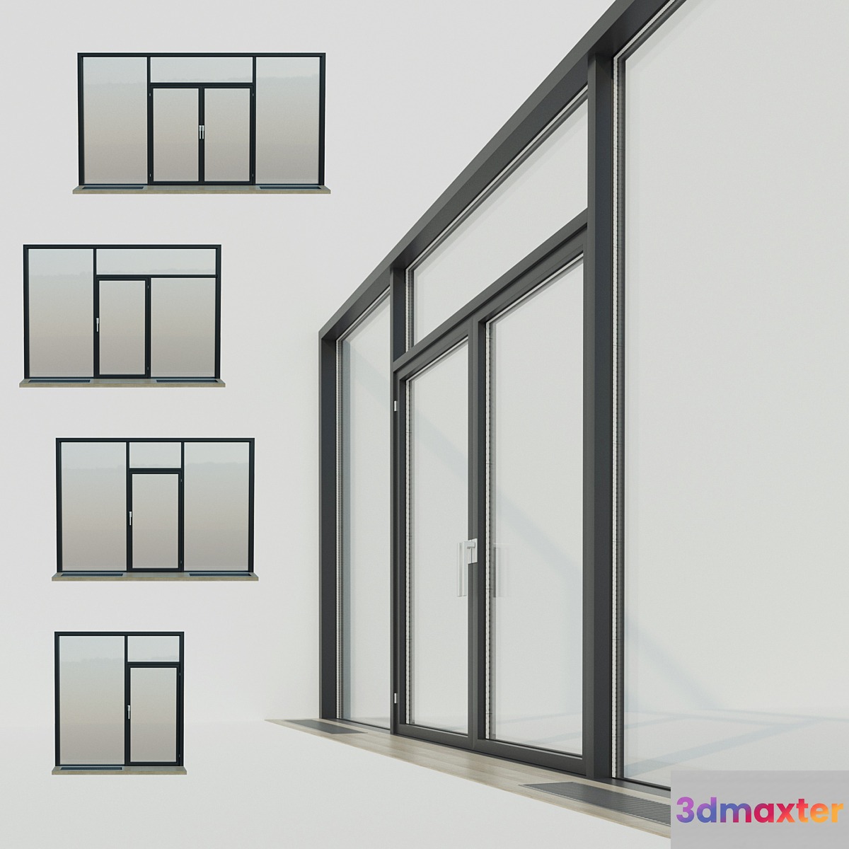Panoramic windows. Stained Glass.5