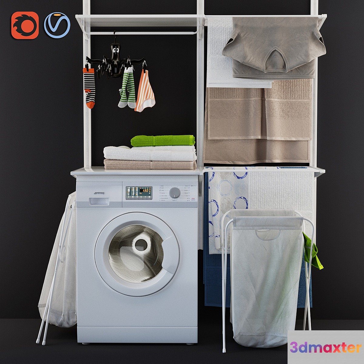 laundry decor ikea