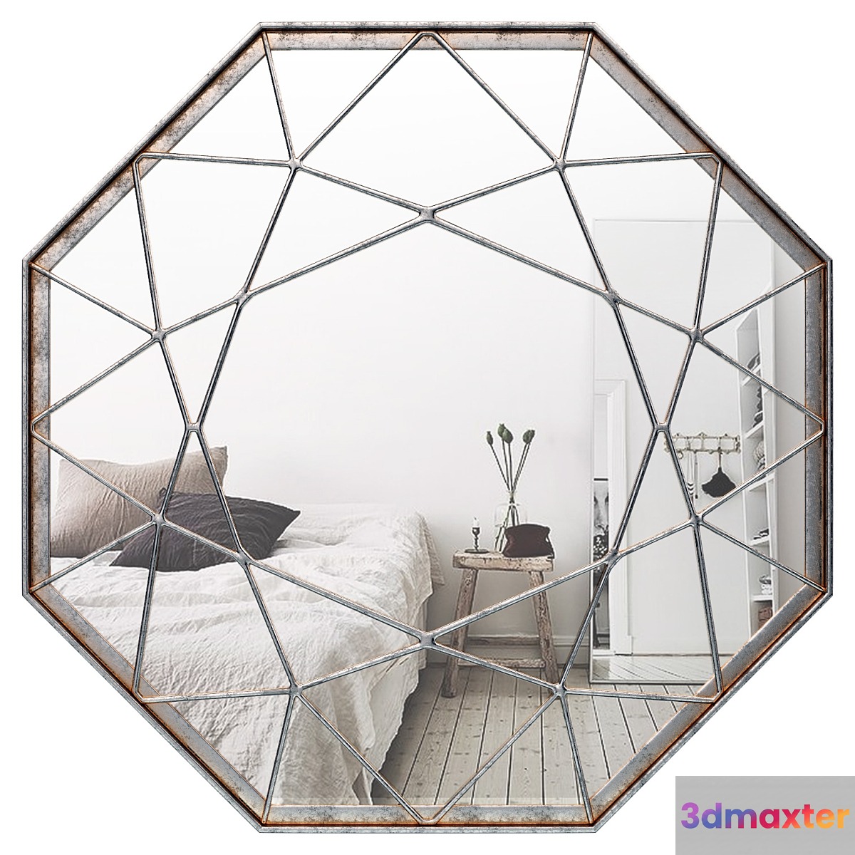 GGI 88 Spider Pattern Mirror