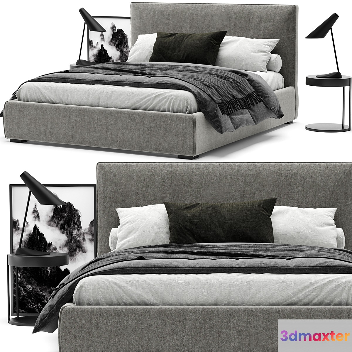 Meridiani Stone Plus Bed