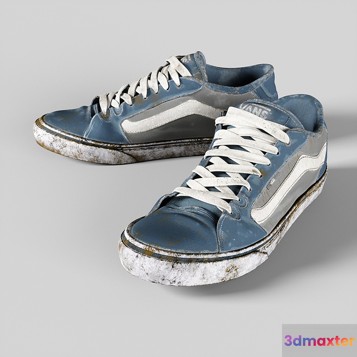 Vans grunge shoes 3D Max