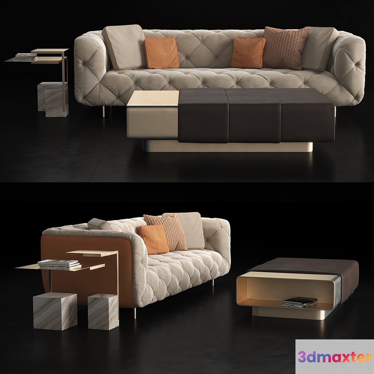 Formitalia Overseas-B 3 seater sofa