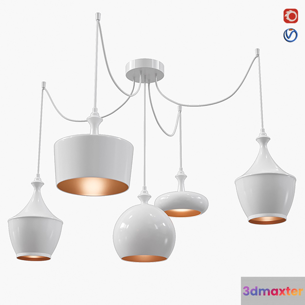 Zambelis Lights 180099 PENDANT LIGHT 3D Max