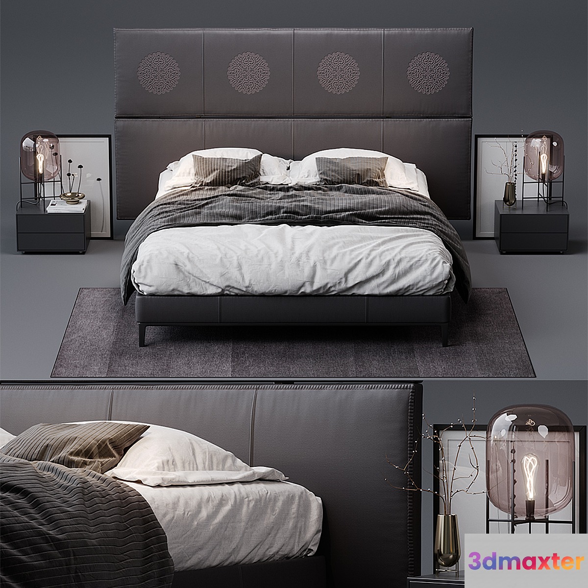 Lucrezia - Erik B & B Italia Maxalto Bed