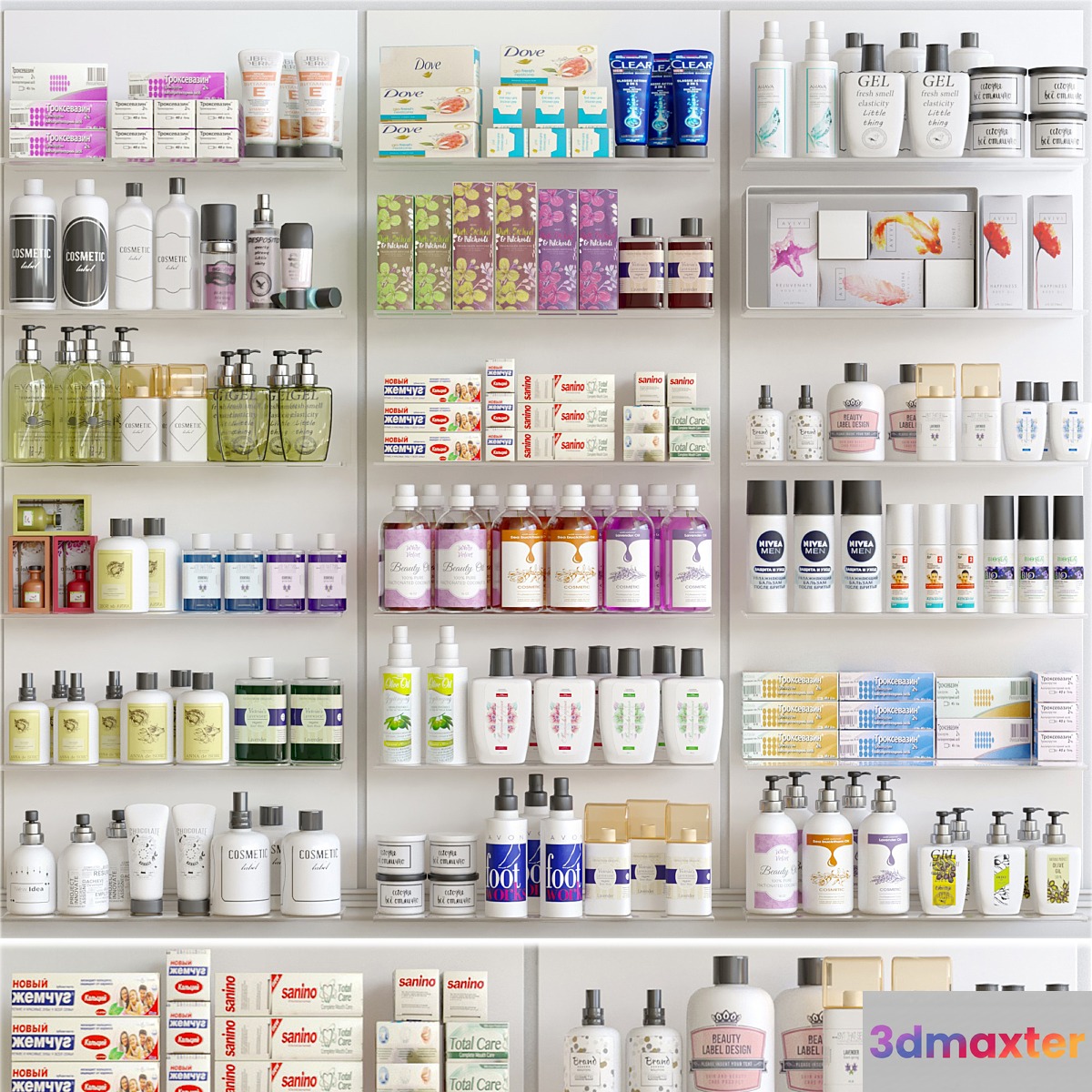 Showcase in a pharmacy with cosmetics 5 - No.2