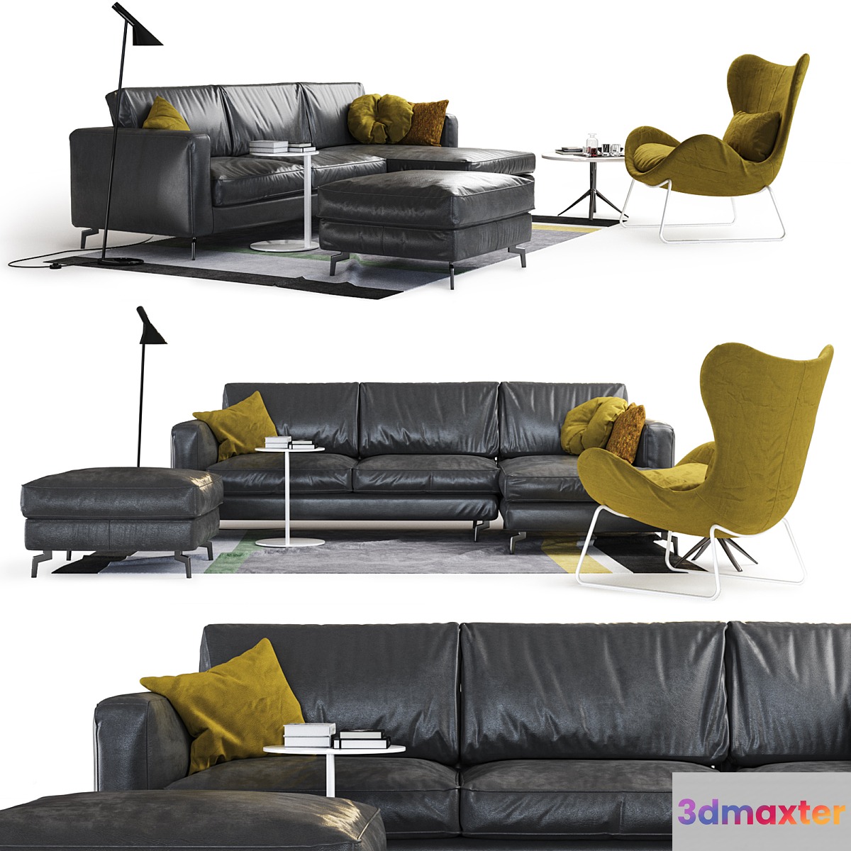 Sofa SQUARE from Calligaris