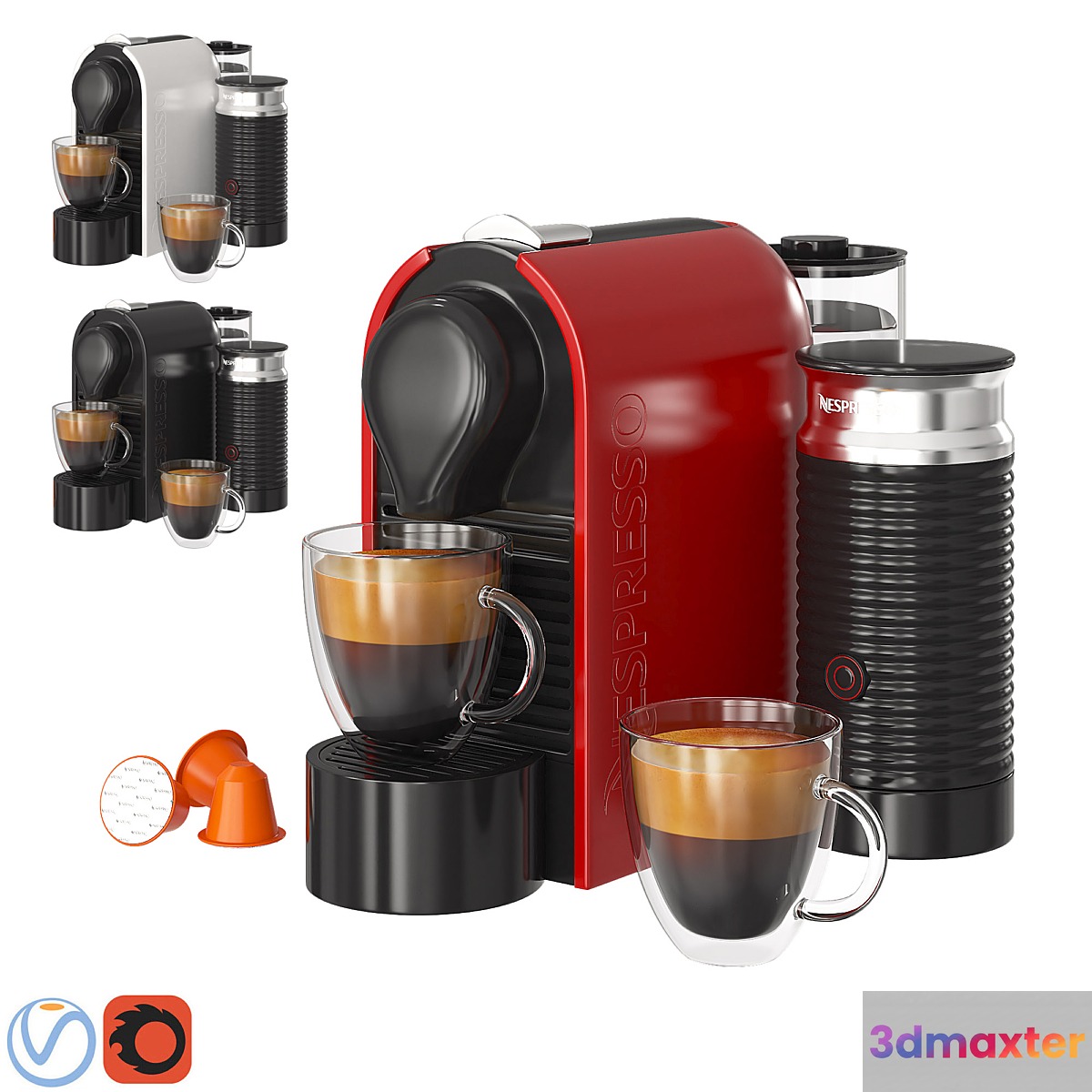 Nespresso Krups - No.2 3D Max