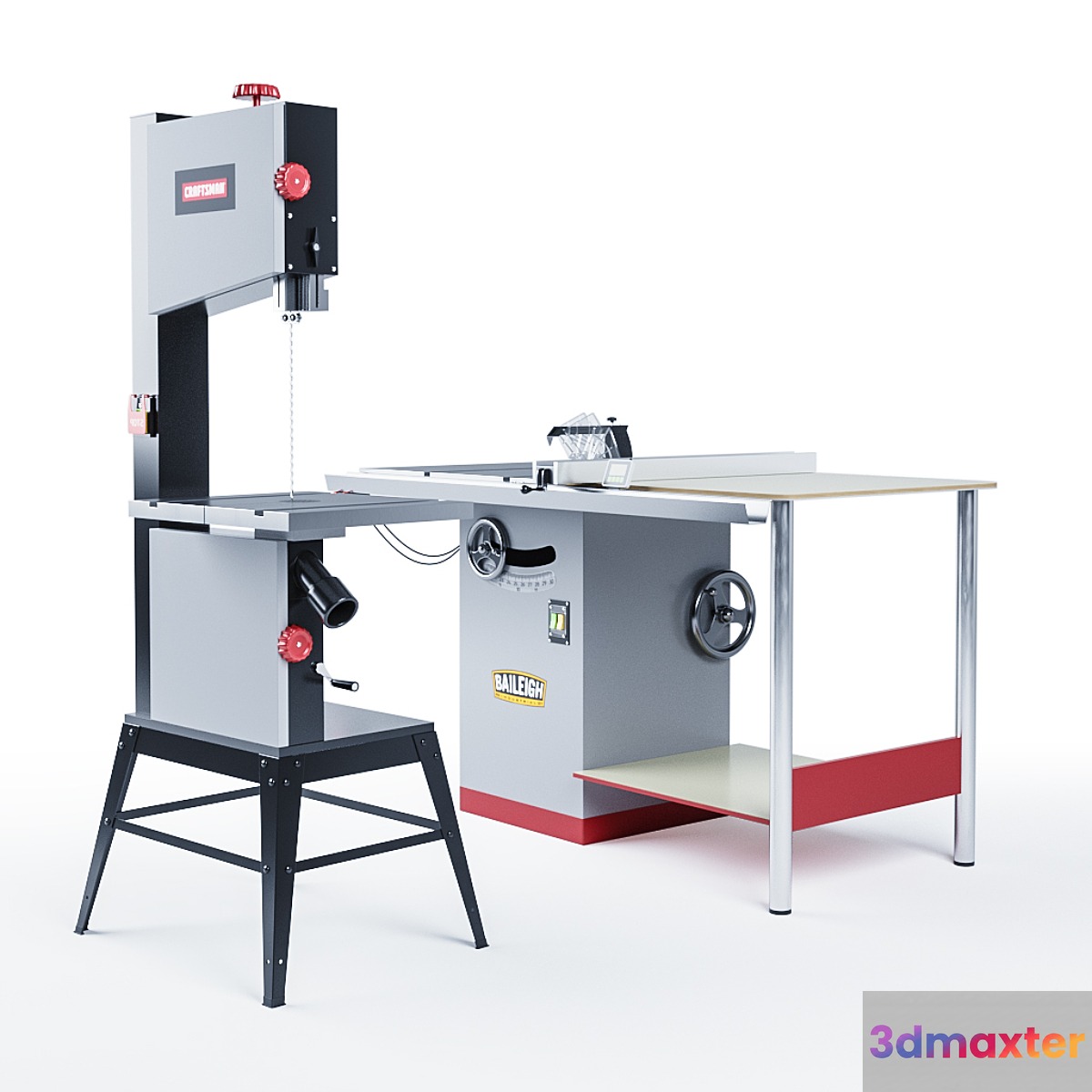 Band & table saw 3D Max