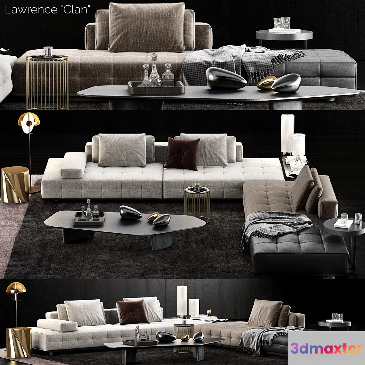 Minotti Lawrence Clan Sofa - No.8