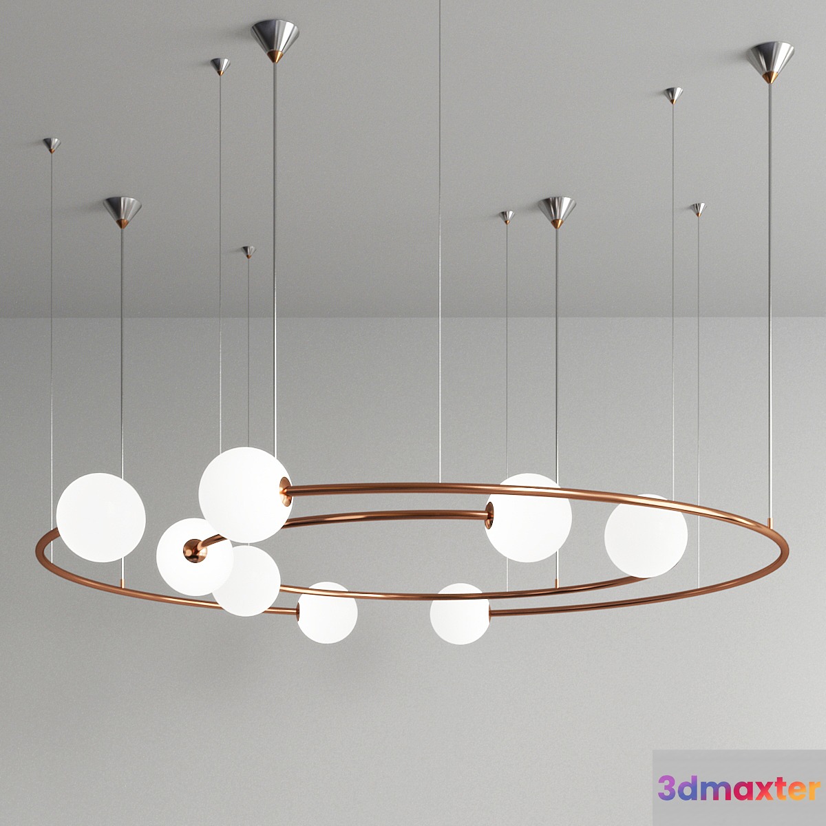 Oddments Dual Pendant 3D Max