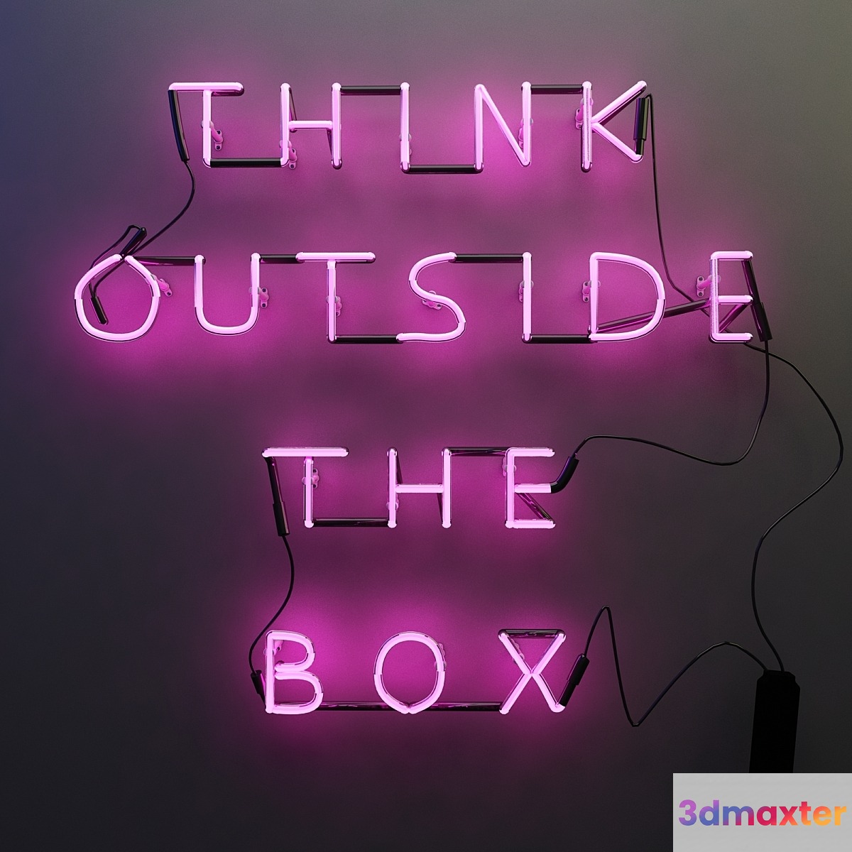 Neon Sign (Think Outside The Box)