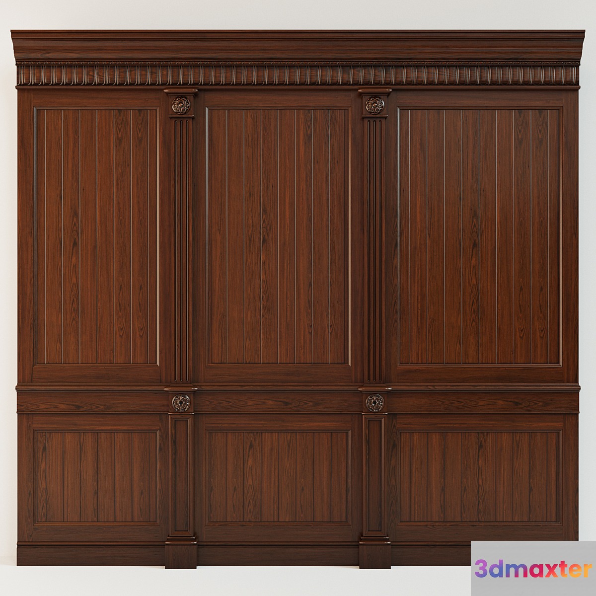 Wood panels_1414 3D Max