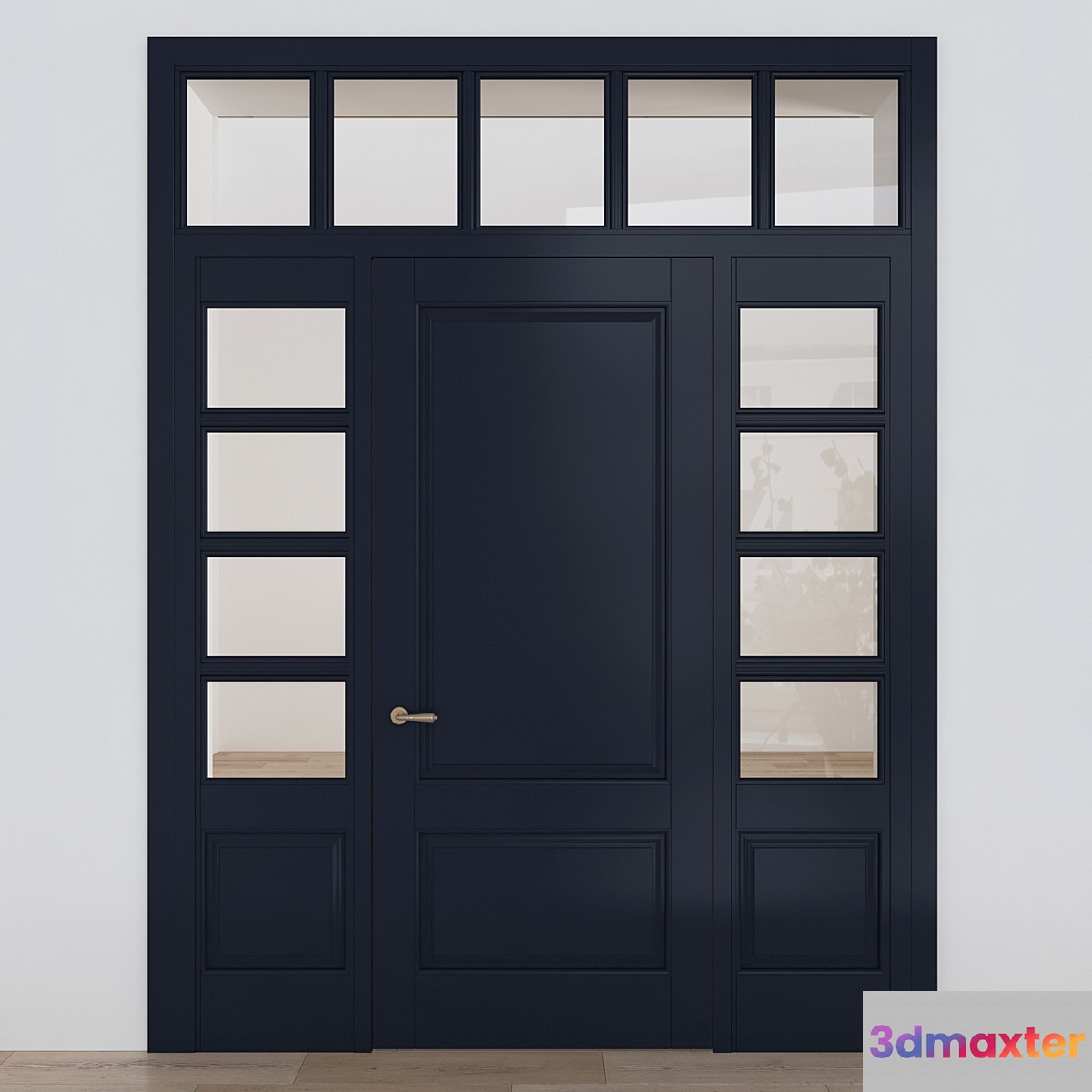Classic front door 3D Max